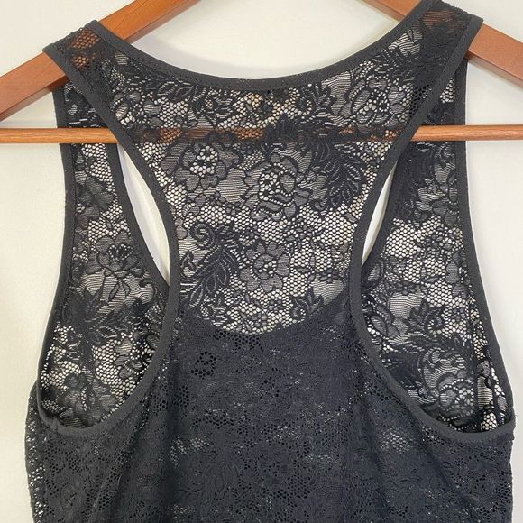 Aritzia Wilfred Lace Racerback Top Sz S - Picture 4 of 6